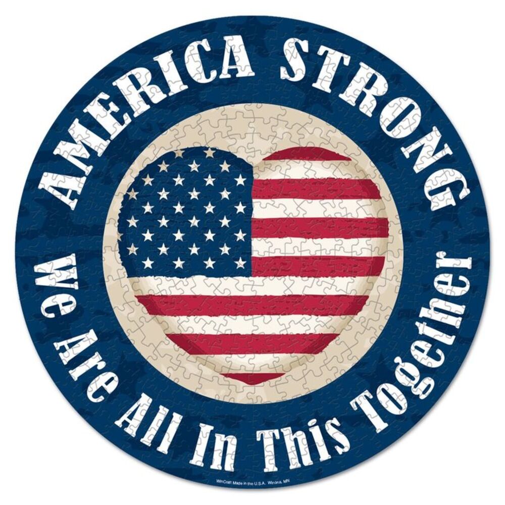 Patriotic America Strong Puzzle in Box, 500 Pieces